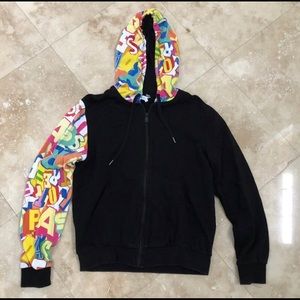 Eleven Pair Zippered Sweater Hoodie